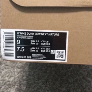 Nike wmns white mint dunk lows